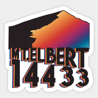 Mt. Elbert Sticker